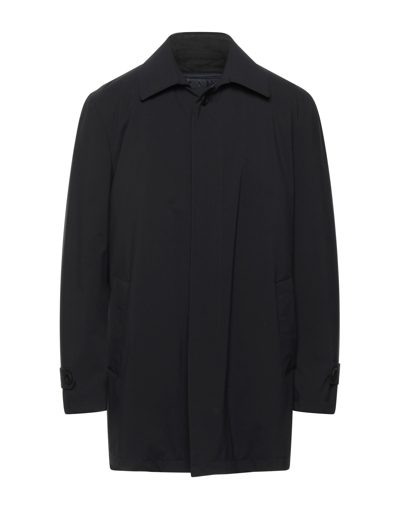 Shop Angelo Nardelli Coats In Black