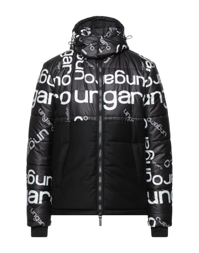 Shop Ungaro Man Puffer Black Size 36 Polyester