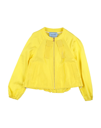 Shop Mimisol Jackets In Yellow