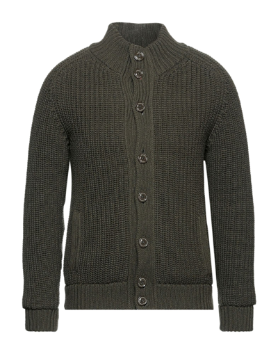 Shop Brooksfield Man Jacket Dark Green Size S Wool, Polyamide
