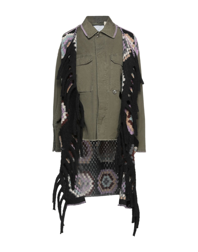 Shop De' Hart Woman Coat Black Size S Cotton, Polyester, Wool