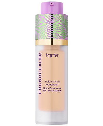 Shop Tarte Babassu Foundcealer Skincare Foundation Broad Spectrum Spf 20 In Nlightneutral - Light Skin With A Balanc