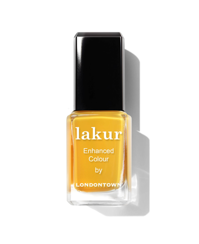 Londontown Lakur Enhanced Color Nail Polish, 0.4 Oz. In Mango Lakur