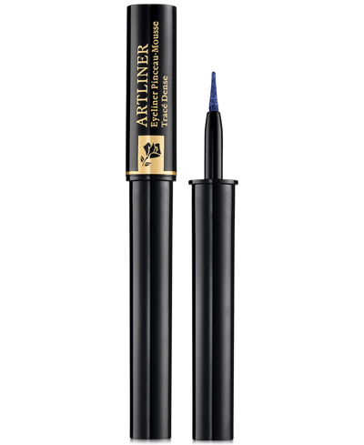 Shop Lancôme Artliner Liquid Eyeliner In Blue Metallic