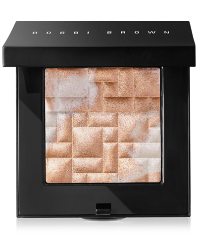 Shop Bobbi Brown Highlighting Powder In New Peach Glow