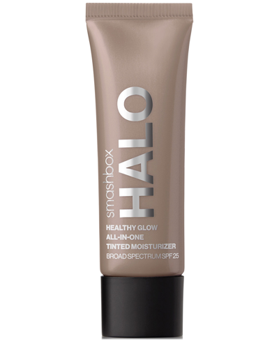 Shop Smashbox Mini Halo Healthy Glow Tinted Moisturizer Spf 25, 0.41 Oz. In Medium Tan (medium-tan With A Neutral Un