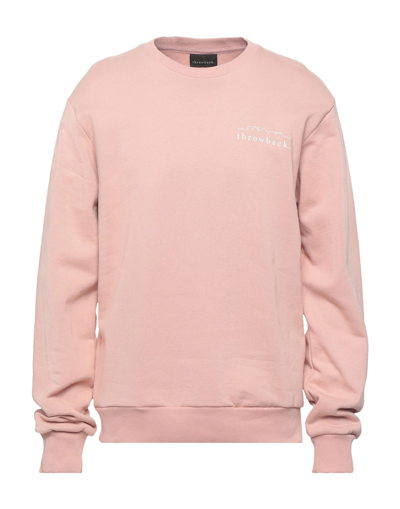 Shop Throwback Sweatshirts In Blush