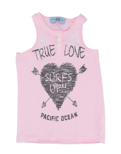 Shop Harmont & Blaine Toddler Girl T-shirt Pink Size 7 Cotton