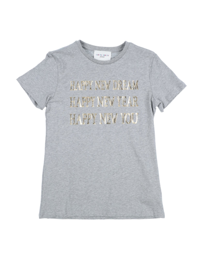 Shop Alberta Ferretti T-shirts In Grey