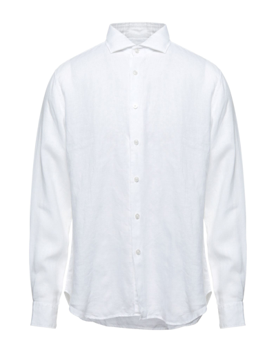 Shop Armata Di Mare Man Shirt White Size S Linen