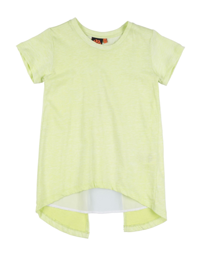 Shop Sundek Toddler Girl T-shirt Acid Green Size 6 Cotton, Polyester