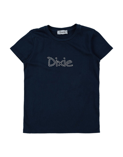 Shop Dixie T-shirts In Dark Blue