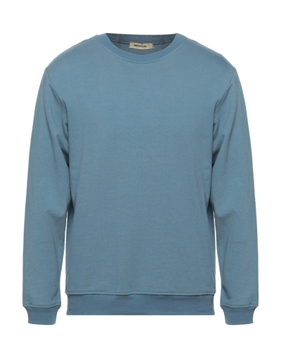 Shop Imperial Sweatshirts In Pastel Blue