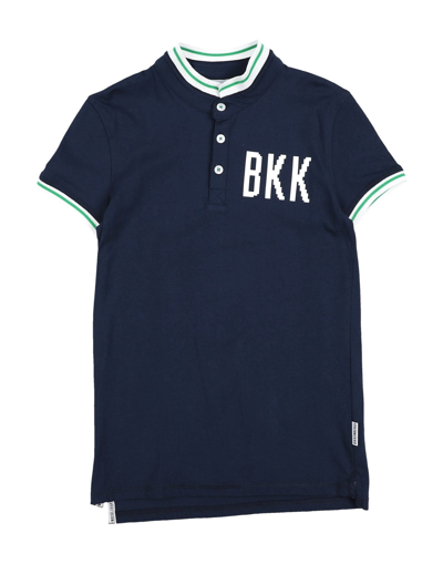 Shop Bikkembergs Toddler Boy T-shirt Midnight Blue Size 4 Cotton