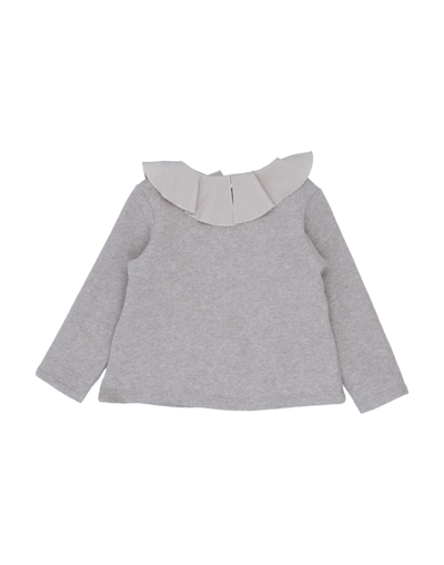 Shop Play Up Newborn Girl Sweatshirt Grey Size 3 Cotton
