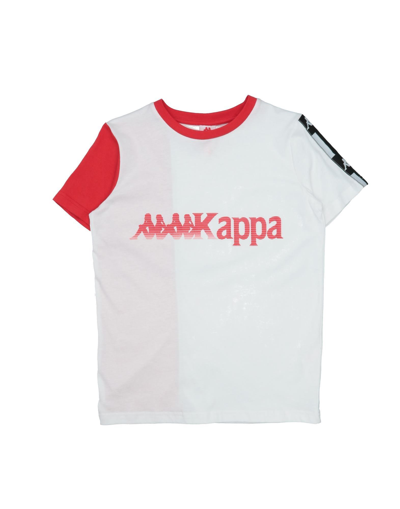 Shop Kappa Toddler T-shirt White Size 6 Cotton