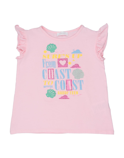 Shop Gaudì Toddler Girl T-shirt Pink Size 4 Cotton, Elastane