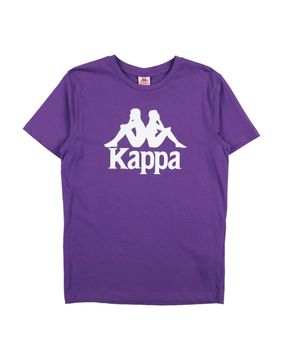 Shop Kappa T-shirts In Purple