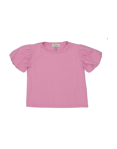 Shop Dixie T-shirts In Pink