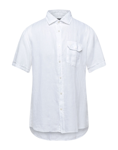 Shop Armata Di Mare Man Shirt White Size Xl Linen