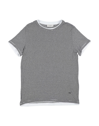 Paolo Pecora T-shirts In Black