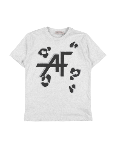 Shop Alberta Ferretti T-shirts In Light Grey