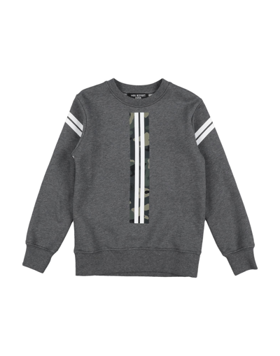 Shop Neil Barrett Sweatshirts In Grey