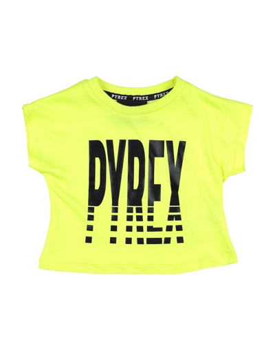 Shop Pyrex Toddler Girl T-shirt Yellow Size 3 Polyester, Cotton