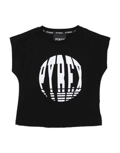 Shop Pyrex Toddler Girl T-shirt Black Size 6 Polyester, Cotton