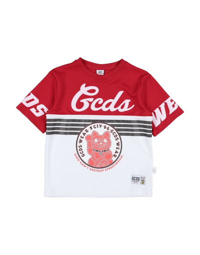 Shop Gcds Mini Toddler Boy T-shirt Red Size 6 Polyester