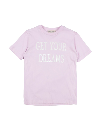 Shop Alberta Ferretti Toddler Girl T-shirt Light Purple Size 4 Cotton