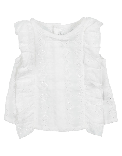 Shop Fina Ejerique Newborn Girl Top White Size 3 Cotton