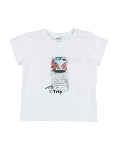 Shop Aletta Newborn T-shirt White Size 3 Cotton, Elastane