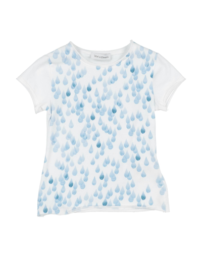 Shop Kid's Company Newborn Girl T-shirt White Size 3 Cotton, Elastane