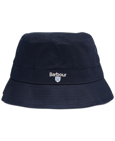 Shop Barbour Men's Cascade Bucket Hat In Navy