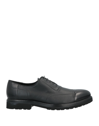 Shop A.testoni Lace-up Shoes In Black