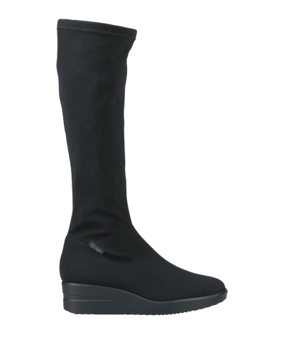 Agile By Rucoline Knee Boots In Black | ModeSens