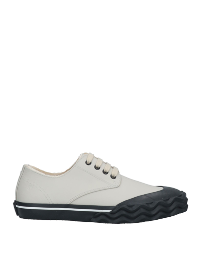 Shop Maison Margiela Woman Sneakers Light Grey Size 8 Soft Leather
