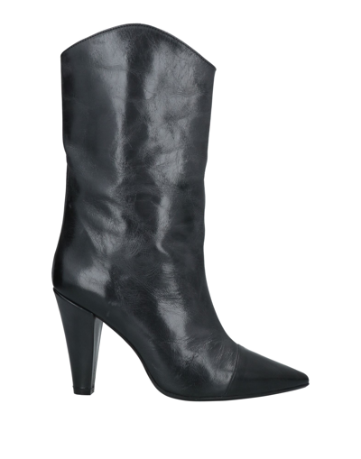 Shop By A. Ankle Boots In Steel Grey