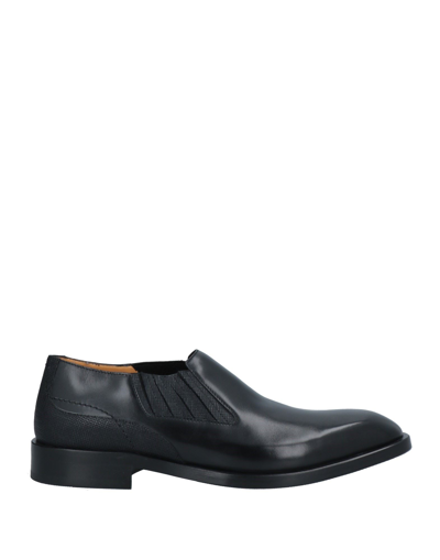 Shop A.testoni Loafers In Dark Blue