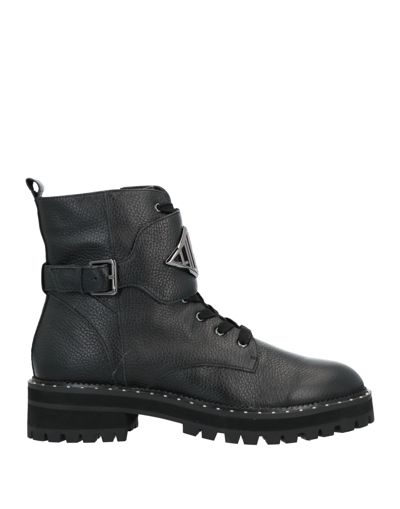 Shop Liu •jo Woman Ankle Boots Black Size 8 Soft Leather
