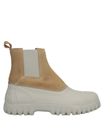Shop Diemme Woman Ankle Boots Beige Size 9.5 Soft Leather