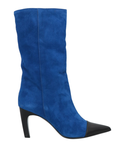 Shop Aldo Castagna Knee Boots In Bright Blue