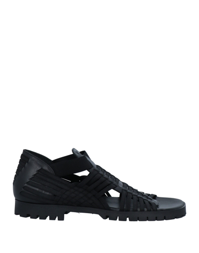 Shop Kenzo Sandals In Black
