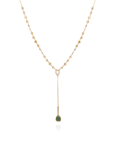 Shop T Tahari Women's Delicate Y Necklace In Gold-tone