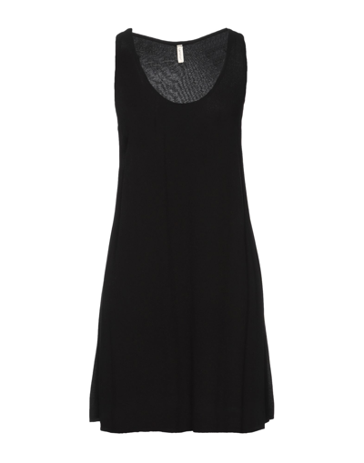 Shop Lanston Woman Mini Dress Black Size L Rayon