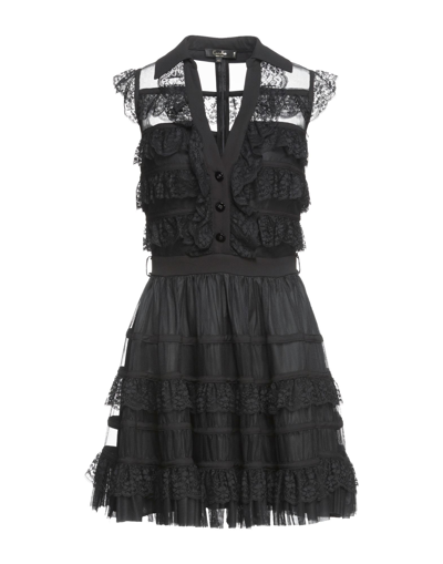 Shop Eureka By Babylon Woman Mini Dress Black Size 10 Polyamide