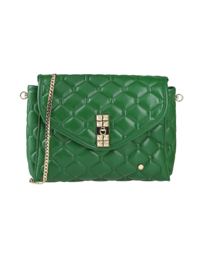 Shop La Fille Des Fleurs Handbags In Green