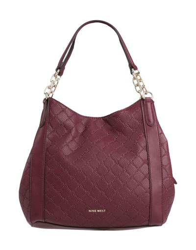 Shop Nine West Handbags In Maroon