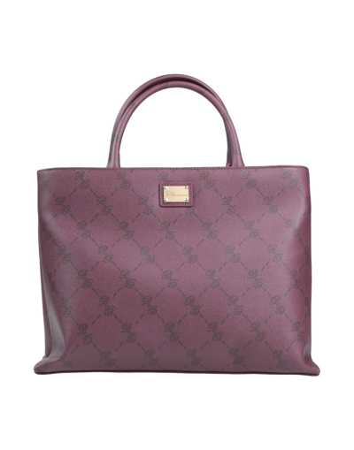 Shop Blumarine Handbags In Maroon